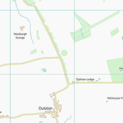 UK Topographic Maps Hambleton District (SE57) digital map