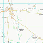 UK Topographic Maps Harborough District (SK70) digital map