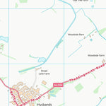 UK Topographic Maps Harborough District (SP68) digital map