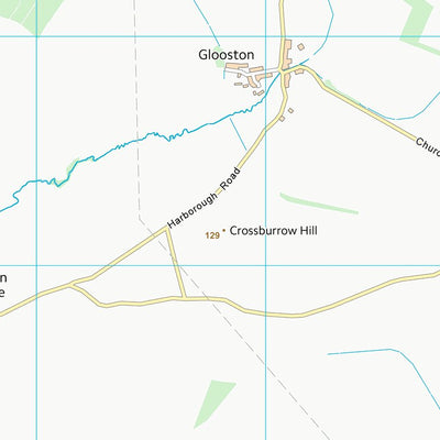 UK Topographic Maps Harborough District (SP79) digital map