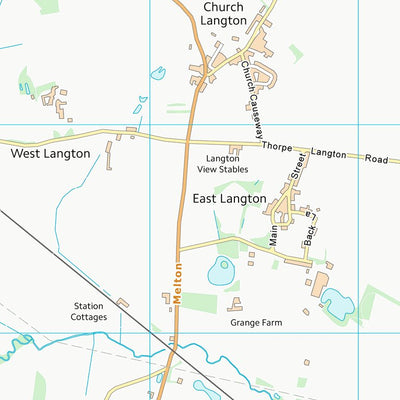 UK Topographic Maps Harborough District (SP79) digital map