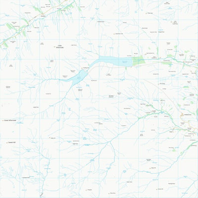 UK Topographic Maps Harrogate District (B) (SE07) digital map