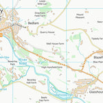 UK Topographic Maps Harrogate District (B) (SE16) digital map