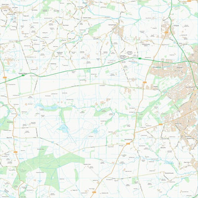UK Topographic Maps Harrogate District (B) (SE25) digital map