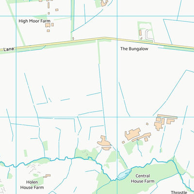 UK Topographic Maps Harrogate District (B) (SE25) digital map