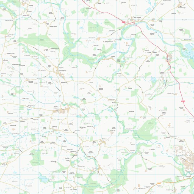 Harrogate District (B) (SE27) Map by UK Topographic Maps | Avenza Maps