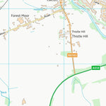 UK Topographic Maps Harrogate District (B) (SE35) digital map