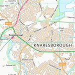 UK Topographic Maps Harrogate District (B) (SE35) digital map