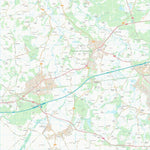 UK Topographic Maps Hart District (SU75) digital map