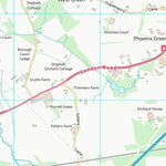 UK Topographic Maps Hart District (SU75) digital map