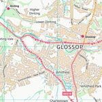 UK Topographic Maps High Peak District (B) (SK09) digital map