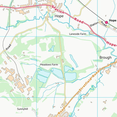 UK Topographic Maps High Peak District (B) (SK18) digital map