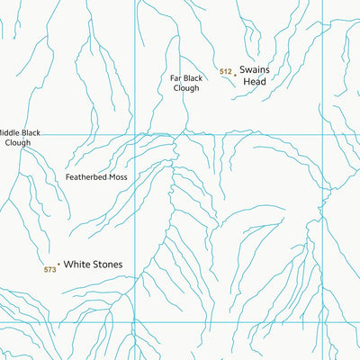 UK Topographic Maps High Peak District (B) (SK19) digital map