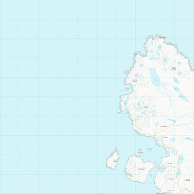 UK Topographic Maps Highland (NB91) digital map