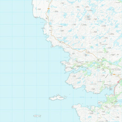 UK Topographic Maps Highland (NC02) digital map