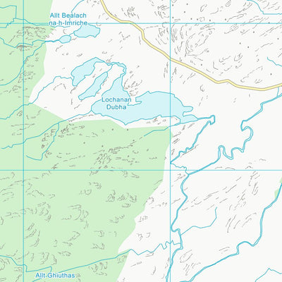 UK Topographic Maps Highland (NC10) digital map