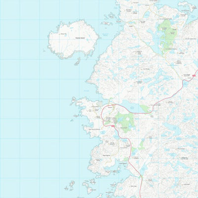 UK Topographic Maps Highland (NC14) digital map