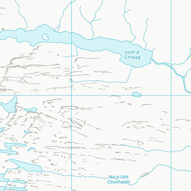 Highland (NC20) Map by UK Topographic Maps Avenza Maps