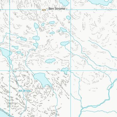 UK Topographic Maps Highland (NC23) digital map