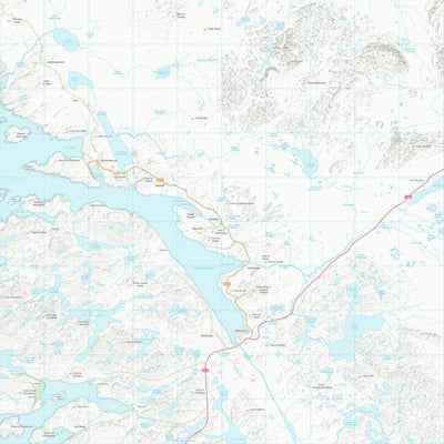 UK Topographic Maps Highland (NC25) digital map