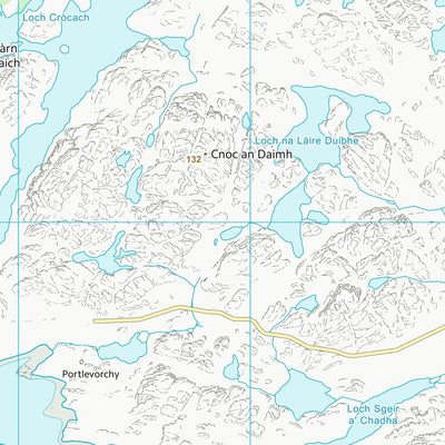 UK Topographic Maps Highland (NC25) digital map