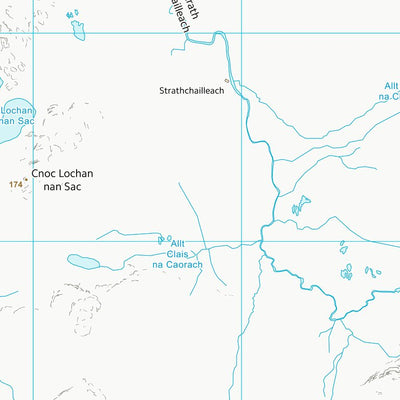 UK Topographic Maps Highland (NC26) digital map