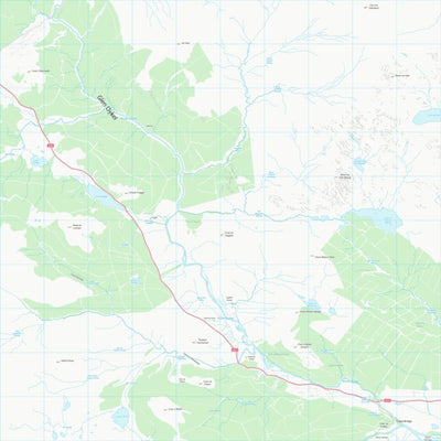 UK Topographic Maps Highland (NC30) digital map
