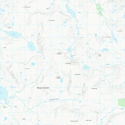 UK Topographic Maps Highland (NC34) digital map