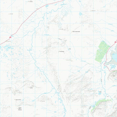 UK Topographic Maps Highland (NC35) digital map