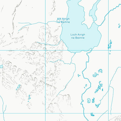 UK Topographic Maps Highland (NC36) digital map