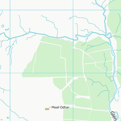 UK Topographic Maps Highland (NC42) digital map
