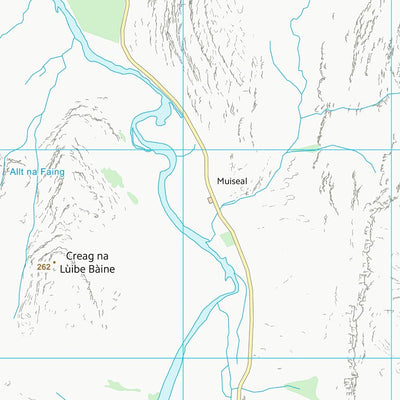 UK Topographic Maps Highland (NC44) digital map