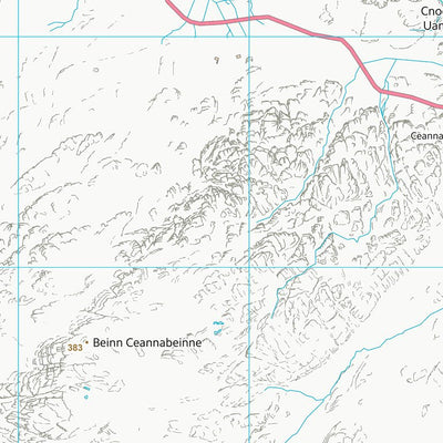 UK Topographic Maps Highland (NC46) digital map