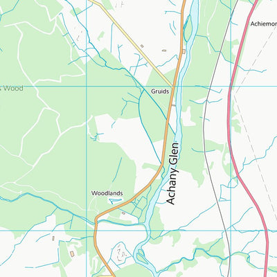 UK Topographic Maps Highland (NC50) digital map