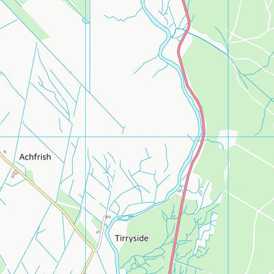 UK Topographic Maps Highland (NC51) digital map