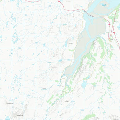 UK Topographic Maps Highland (NC55) digital map