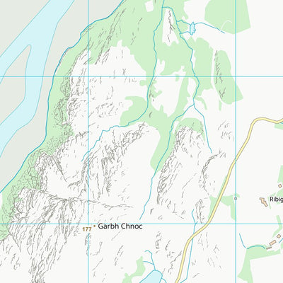 UK Topographic Maps Highland (NC55) digital map