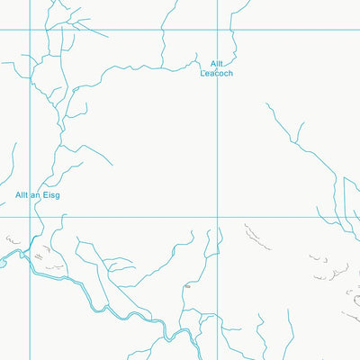 UK Topographic Maps Highland (NC61) digital map