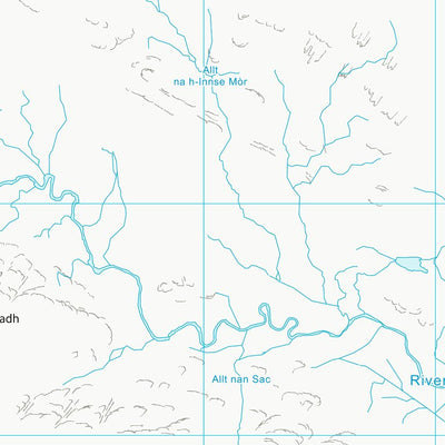 UK Topographic Maps Highland (NC61) digital map