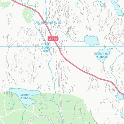 UK Topographic Maps Highland (NC65) digital map