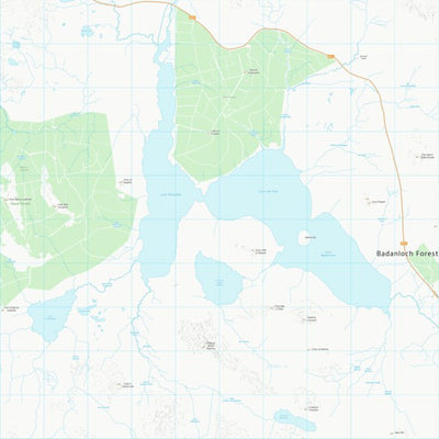 UK Topographic Maps Highland (NC73) digital map