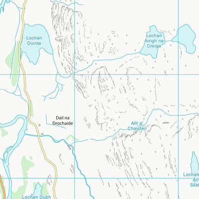 UK Topographic Maps Highland (NC75) digital map