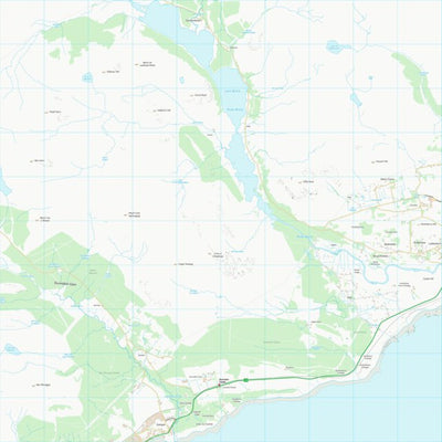UK Topographic Maps Highland (NC80) digital map