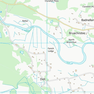 UK Topographic Maps Highland (NC80) digital map