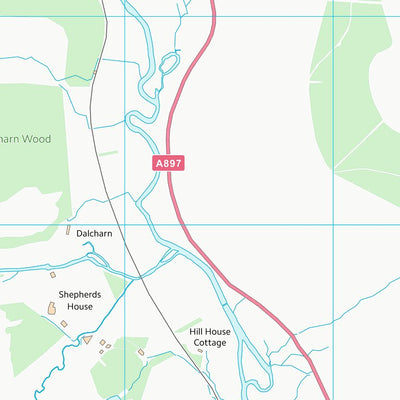 UK Topographic Maps Highland (NC82) digital map