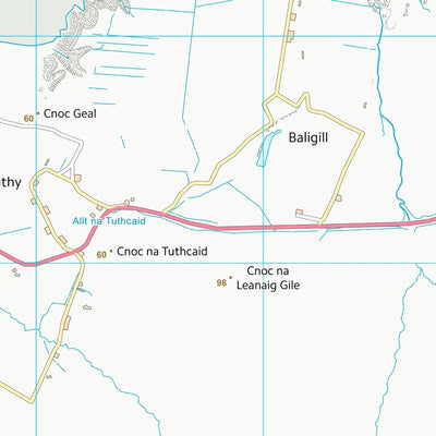 UK Topographic Maps Highland (NC86) digital map