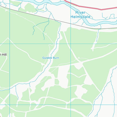 UK Topographic Maps Highland (NC91) digital map