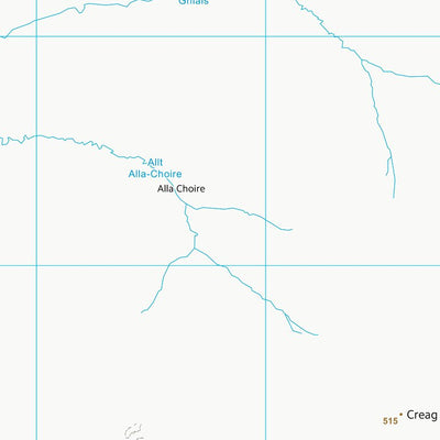 UK Topographic Maps Highland (NC92) digital map