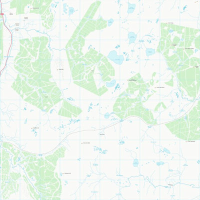 UK Topographic Maps Highland (NC94) digital map