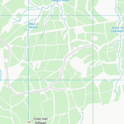 UK Topographic Maps Highland (ND04) digital map